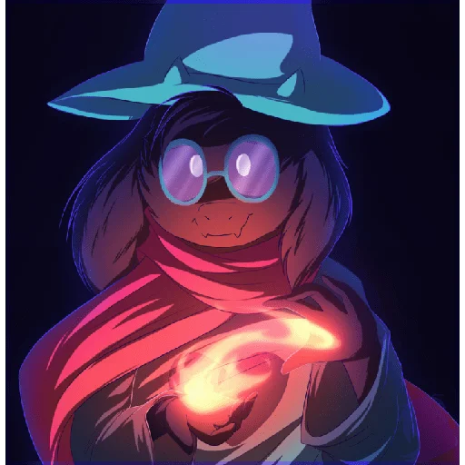 Sticker from the "Ralsei 2" sticker pack