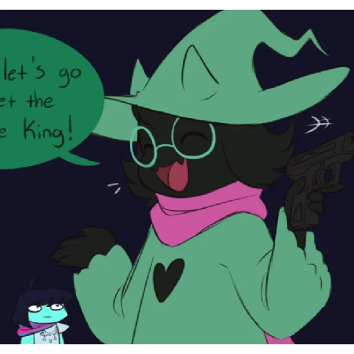 Sticker from the "Ralsei 2" sticker pack