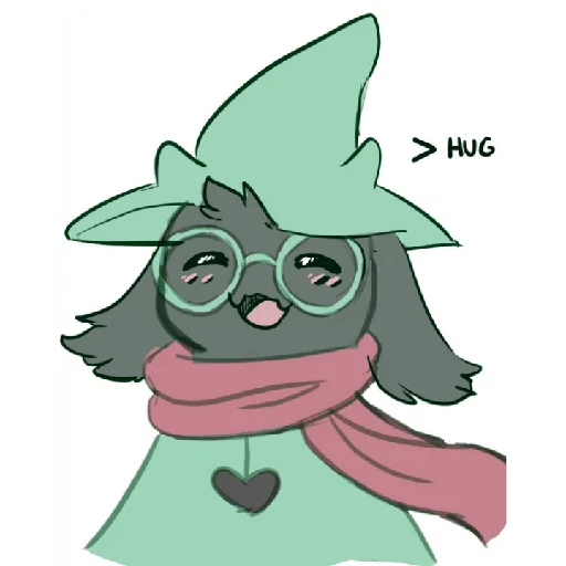 Sticker from the "Ralsei 2" sticker pack