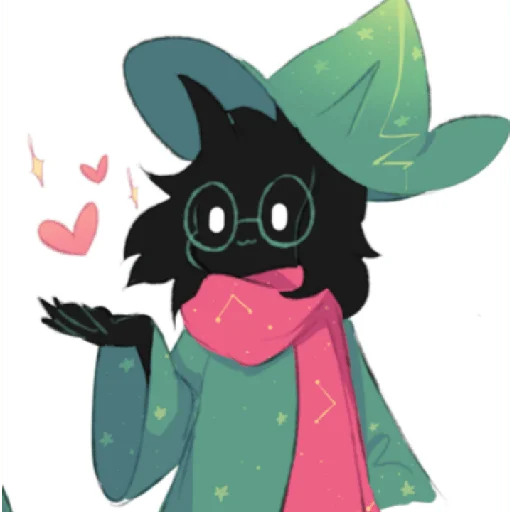 Sticker from the "Ralsei 2" sticker pack