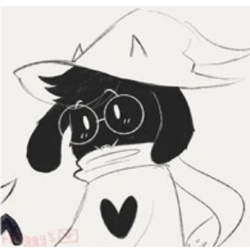 Sticker from the "Ralsei 2" sticker pack