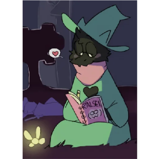 Sticker from the "Ralsei 2" sticker pack