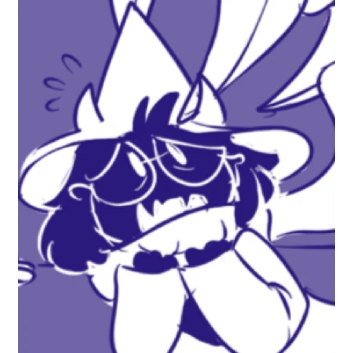 Sticker from the "Ralsei 2" sticker pack