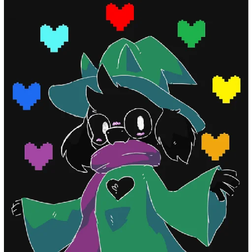 Sticker from the "Ralsei 2" sticker pack