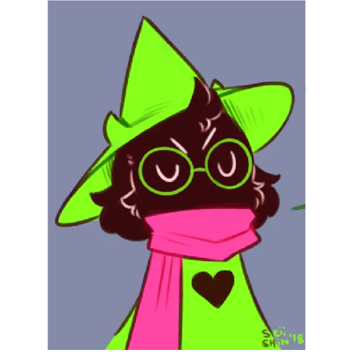 Sticker from the "Ralsei 2" sticker pack