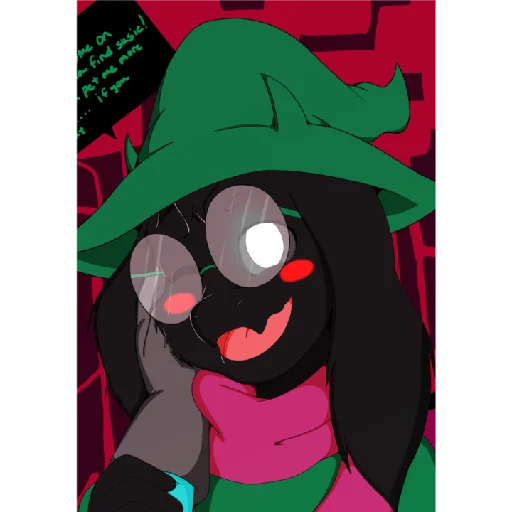 Sticker from the "Ralsei 2" sticker pack