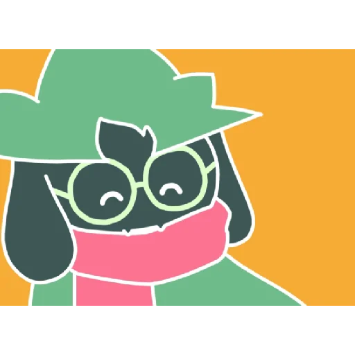 Sticker from the "Ralsei 2" sticker pack