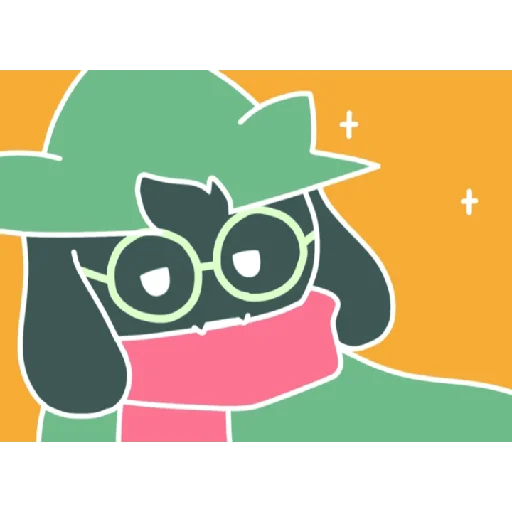 Sticker from the "Ralsei 2" sticker pack