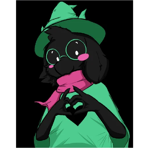 Sticker from the "Ralsei 2" sticker pack