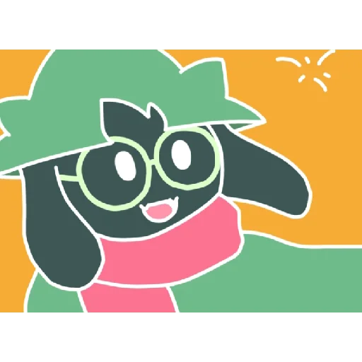 Sticker from the "Ralsei 2" sticker pack