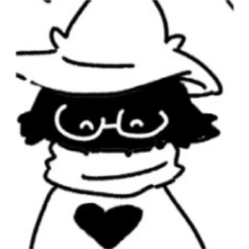 Стикер из набора "Ralsei 3"