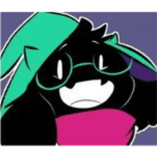 Стикер из набора "Ralsei 3"