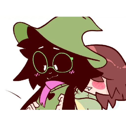 Стикер из набора "Ralsei 3"