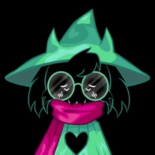 Стикер из набора "Ralsei 3"