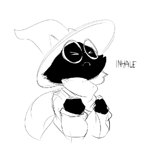 Стикер из набора "Ralsei 3"