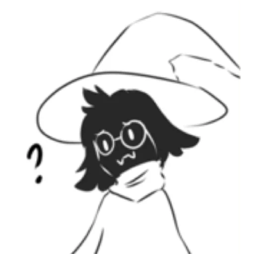 Стикер из набора "Ralsei 3"