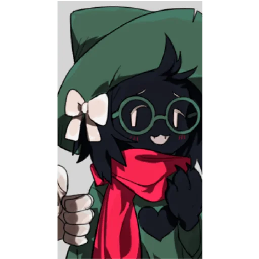 Стикер из набора "Ralsei 3"