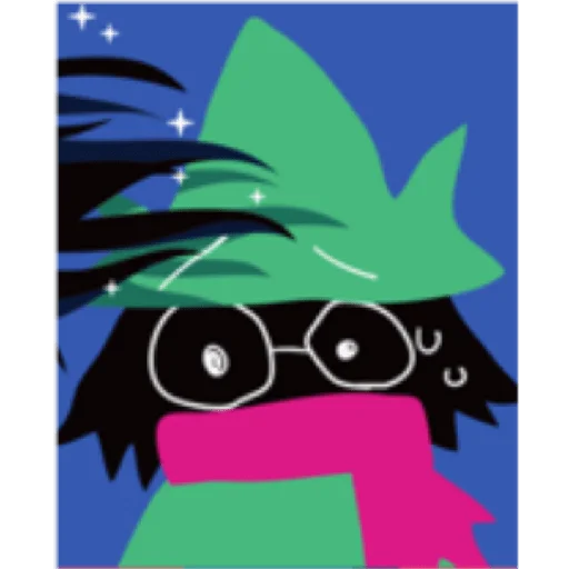 Стикер из набора "Ralsei 3"