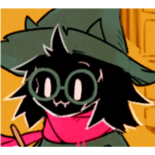 Стикер из набора "Ralsei 3"