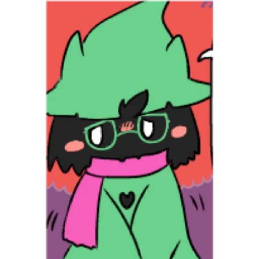 Стикер из набора "Ralsei 3"