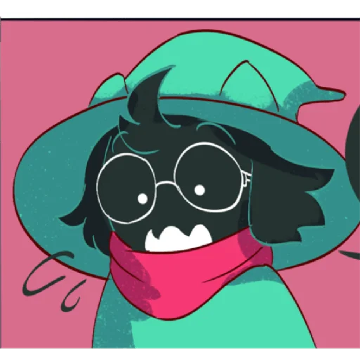 Стикер из набора "Ralsei 3"