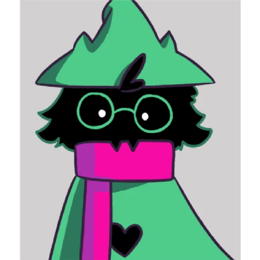 Стикер из набора "Ralsei 3"