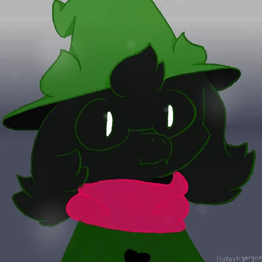 Стикер из набора "Ralsei 3"