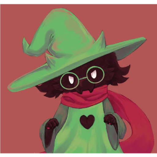 Стикер из набора "Ralsei 3"