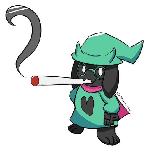 Sticker from the "Ralsei 3" sticker pack