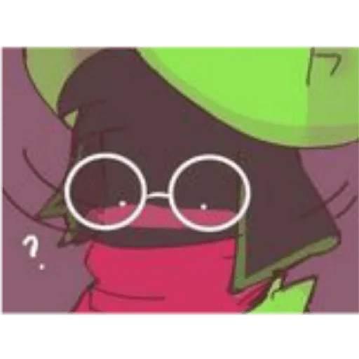 Стикер из набора "Ralsei 3"