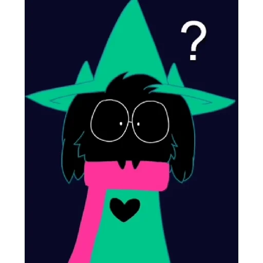 Sticker from the "Ralsei 3" sticker pack