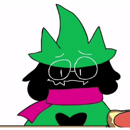 Стикер из набора "Ralsei 3"