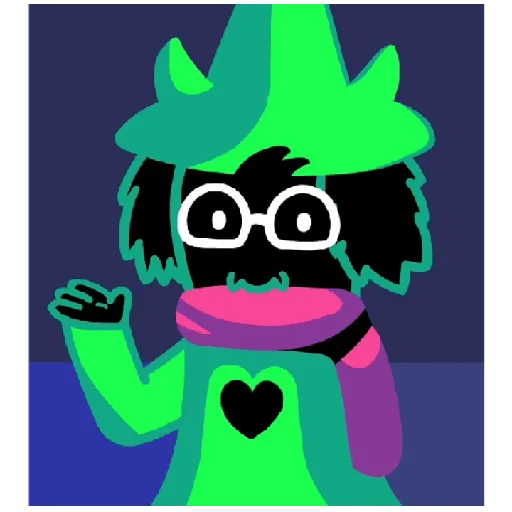 Стикер из набора "Ralsei 3"