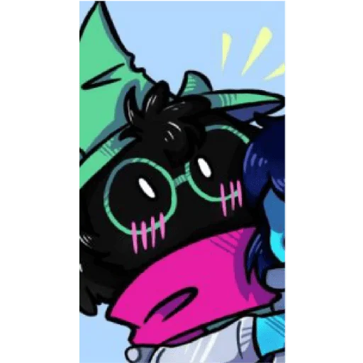 Стикер из набора "Ralsei 3"