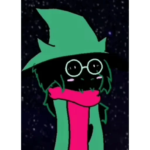 Стикер из набора "Ralsei 3"