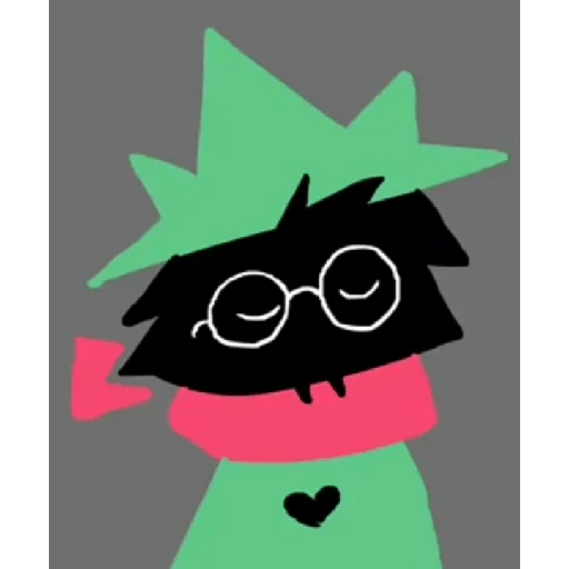 Стикер из набора "Ralsei 3"