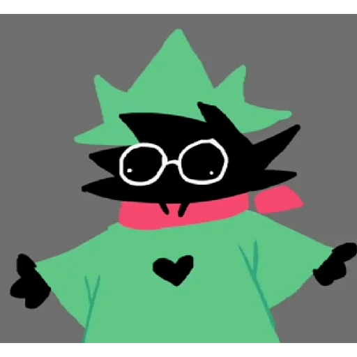 Стикер из набора "Ralsei 3"