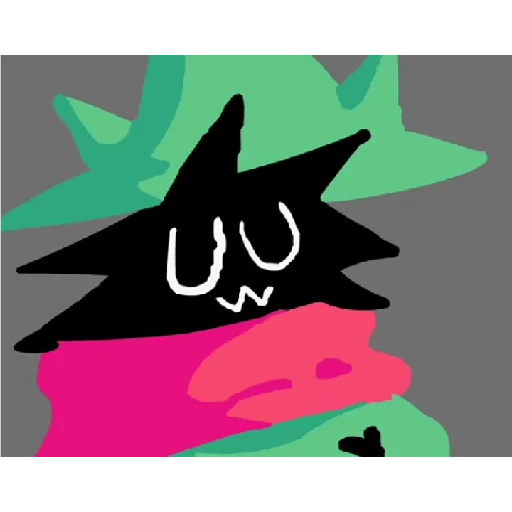 Стикер из набора "Ralsei 3"