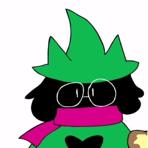 Стикер из набора "Ralsei 3"