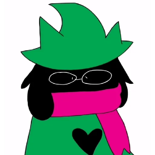 Стикер из набора "Ralsei 3"