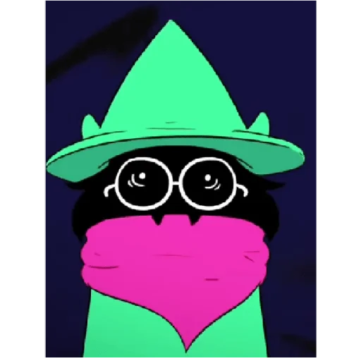 Стикер из набора "Ralsei 3"