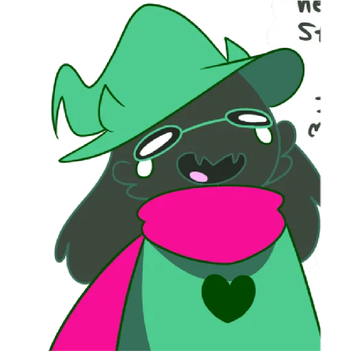 Стикер из набора "Ralsei 3"