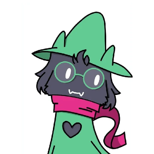 Стикер из набора "Ralsei 3"