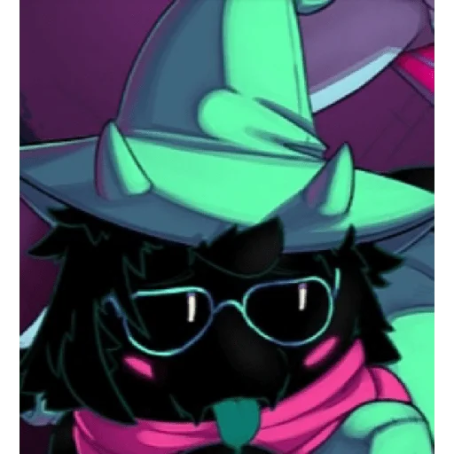 Стикер из набора "Ralsei 3"