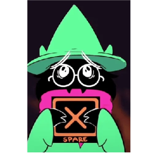 Sticker from the "Ralsei 3" sticker pack