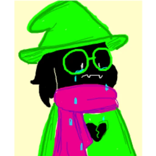 Стикер из набора "Ralsei 3"