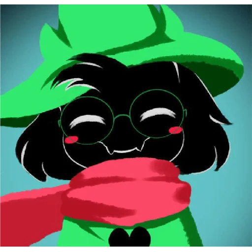 Стикер из набора "Ralsei 3"