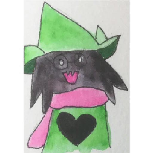 Стикер из набора "Ralsei 3"