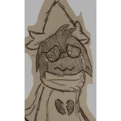 Стикер из набора "Ralsei 3"