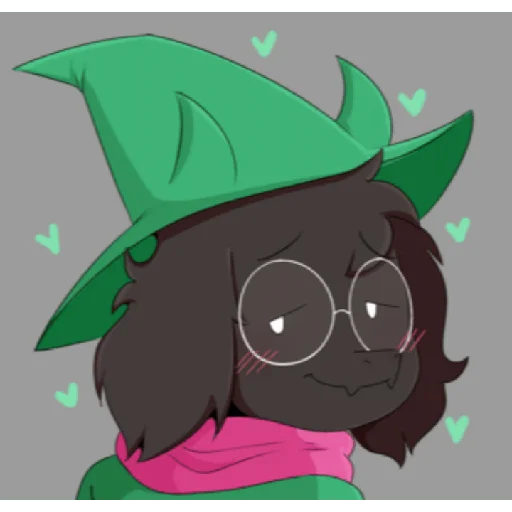 Стикер из набора "Ralsei 3"